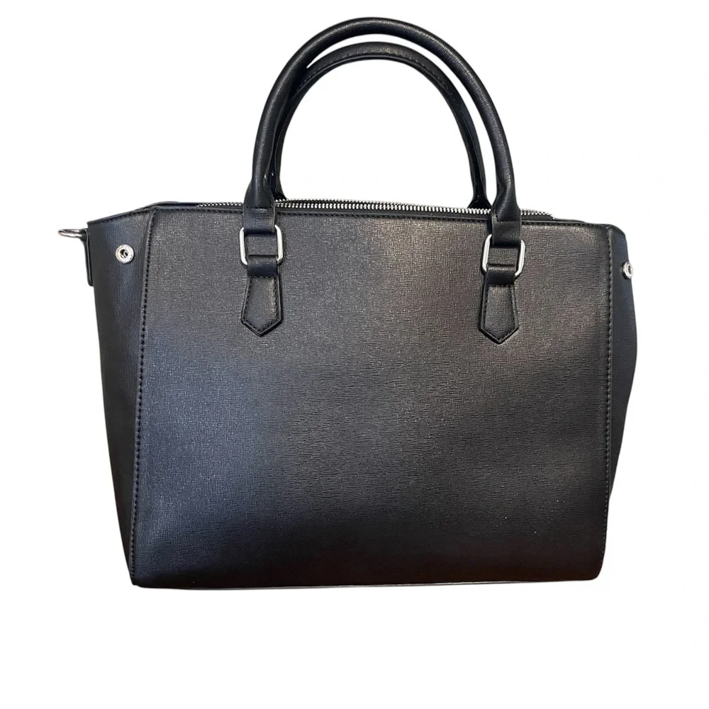 London Fog Collection  , NATALIE saffiano satchel, bag - Picture 2 of 8